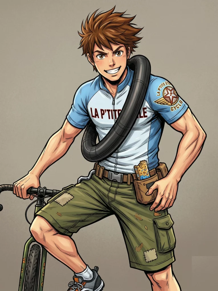 Bastien la P'tite étoile cyclo