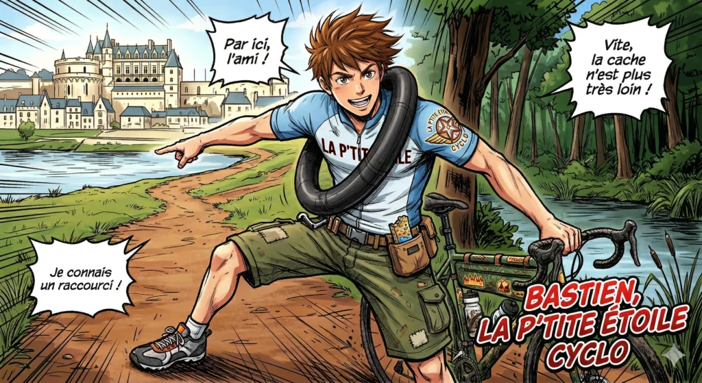 Bastien la P'tite étoile cyclo
